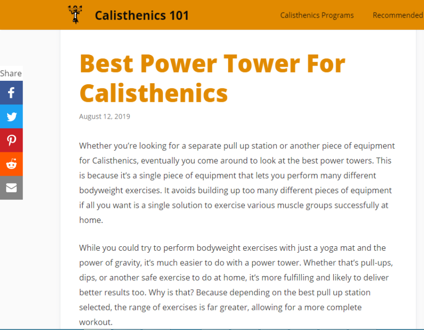Power Tower article example image